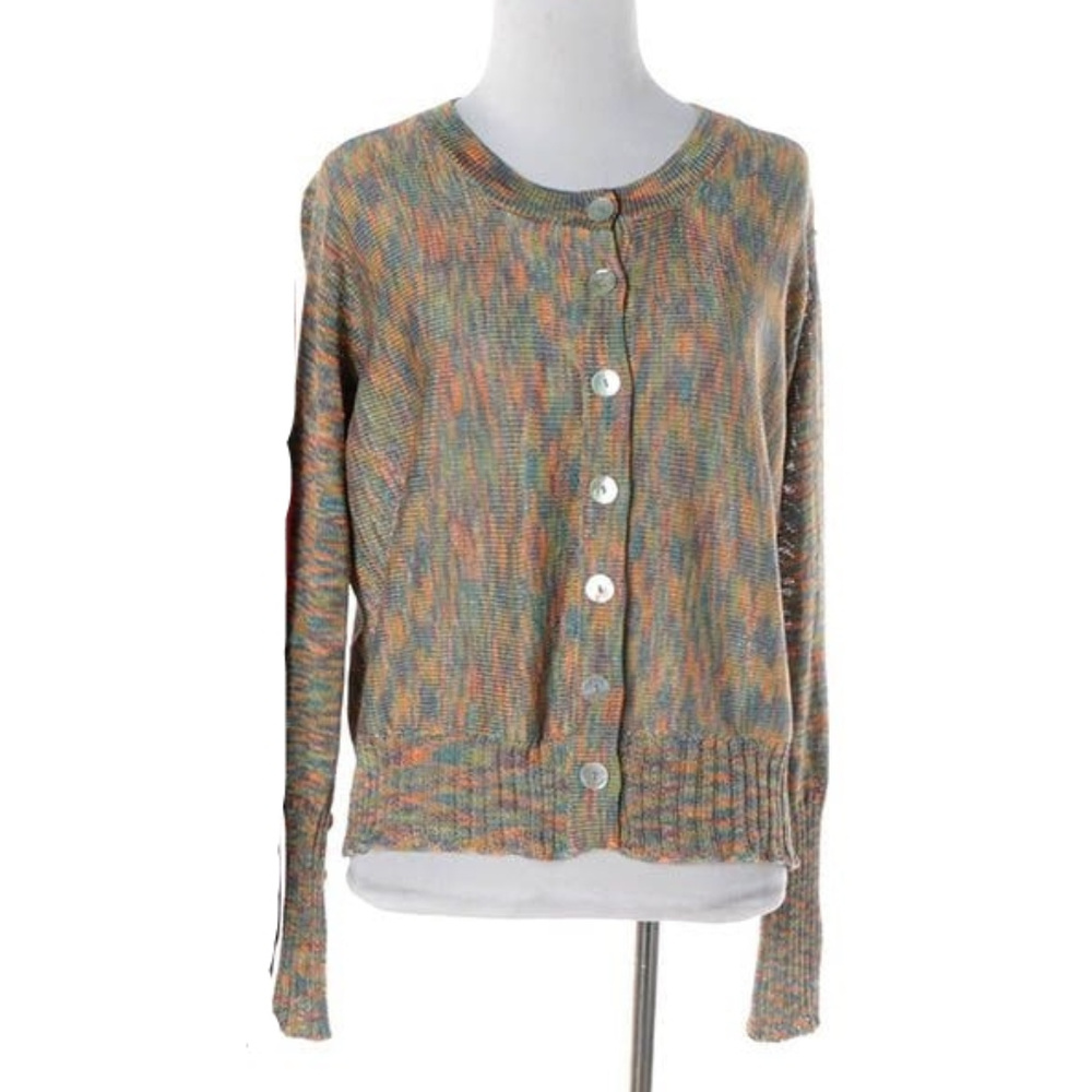 Grace Fisher Multicolored Button Down Cardigan - image 1